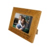 Personalised Uncle Photo Frame 'Worlds Best Uncle' Any Message Portrait or landscape - Wooden Frame - 6 colours available - 12 sizes (EF54)