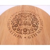 King Charles coronation pizza board, chopping board and coasters, available in sets or individually