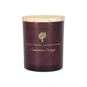 Personalised Candle Gift, Custom Message Candle Gift, Personalised Scented Soy Candle - Sage and Seasalt scent - 130g - 21hr burn time