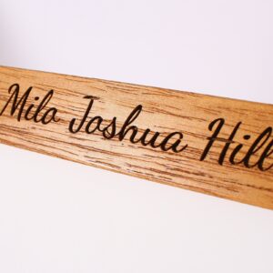 Personalised New Baby Photo Frame - baby frame - New Baby - Birth day info - 6 colours available - 12sizes - real wood (EF10)