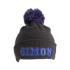 Personalised Embroidered Bobble hat, Pom Pom Beanie, Wooley Hat, Unisex, Mens, Ladies, Novelty Gift Christmas gift