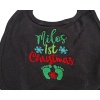 Personalised Embroidered First Christmas bib, Christmas Eve Box Filler, Christmas Keepsake, My 1st Christmas