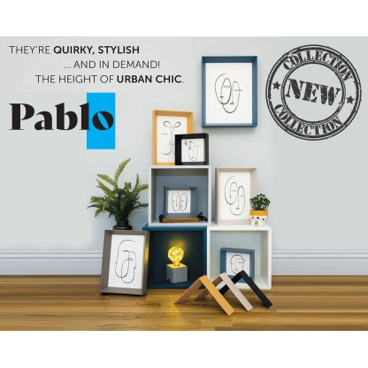 Made To Measure Frames - Pablo Range 60x25mm Sharp angled (IMPORTANT- Sizes are calculated on width + height x2 (PERIMETER) of artwork)