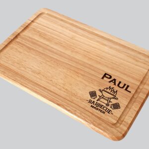 Personalised Engraved BBQ Wooden Chopping Board, Cheese Board, Serving Board, Cutting Novelty Gift, Birthday, Christmas, Housewarming, BBQ