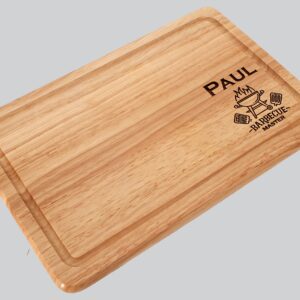 Personalised Engraved BBQ Wooden Chopping Board, Cheese Board, Serving Board, Cutting Novelty Gift, Birthday, Christmas, Housewarming, BBQ