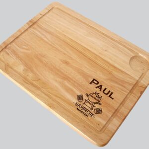 Personalised Engraved BBQ Wooden Chopping Board, Cheese Board, Serving Board, Cutting Novelty Gift, Birthday, Christmas, Housewarming, BBQ