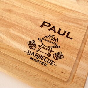 Personalised Engraved BBQ Wooden Chopping Board, Cheese Board, Serving Board, Cutting Novelty Gift, Birthday, Christmas, Housewarming, BBQ