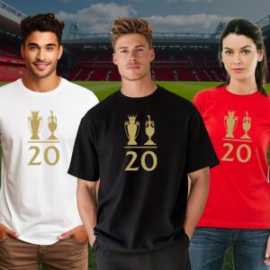 LFC Liverpool Champions T Shirt, Champions Wall, Champ20ns, 2024/25 Premier league Winners