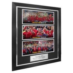 Wrexham AFC Promotion Celebration frame, Back to back to back promotions, Celebration frame