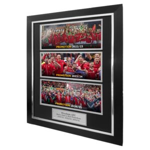 Wrexham AFC Promotion Celebration frame, Back to back to back promotions, Celebration frame