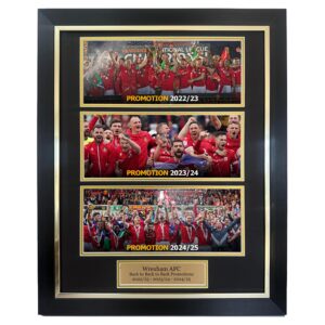 Wrexham AFC Promotion Celebration frame, Back to back to back promotions, Celebration frame