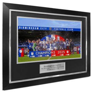 Birmingham City FC Champions Celebration frame, EFL League One Champions, all times highest points scorers