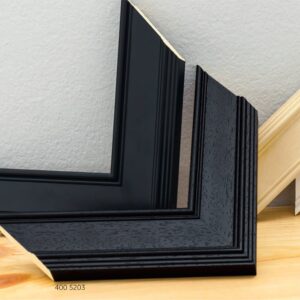 Made To Measure Frames - Whistler Range 54x22mm Ribbed (IMPORTANT- Sizes are calculated on width + height x2 (PERIMETER) of artwork)