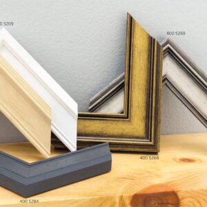 Made To Measure Frames - Whistler Range 54x22mm Ribbed (IMPORTANT- Sizes are calculated on width + height x2 (PERIMETER) of artwork)