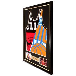 DIY NBA shirt frame, 3 size options available, Shirt only, with textbox and with photos and textbox