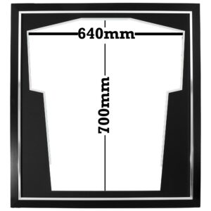DIY NHL shirt frame, 3 size options available, Shirt only, with textbox and with photos and textbox