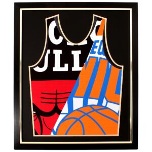 DIY NBA shirt frame, 3 size options available, Shirt only, with textbox and with photos and textbox