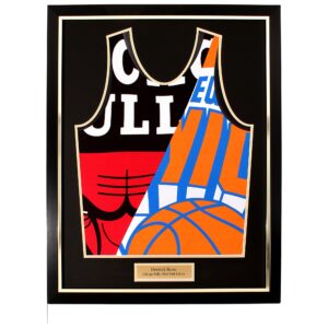 DIY NBA shirt frame, 3 size options available, Shirt only, with textbox and with photos and textbox