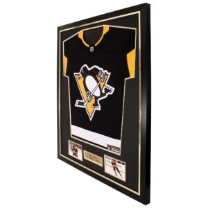 DIY NHL shirt frame, 3 size options available, Shirt only, with textbox and with photos and textbox