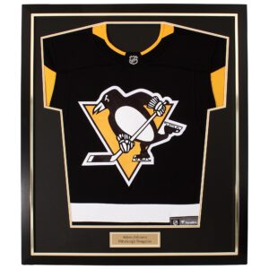 DIY NHL shirt frame, 3 size options available, Shirt only, with textbox and with photos and textbox
