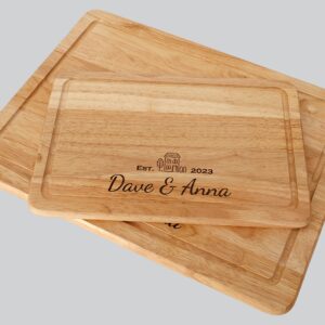 Personalised New Home Engraved Wooden Chopping Board, Cheese Board, Serving Board, Cutting Novelty Gift, Birthday, Housewarming, Wedding