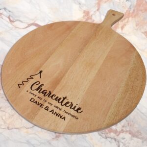 Charcuterie Board - Personalised - Ideal Christmas gift, Wedding Gift, Anniversary Gift, Birthday Present, Retirement gift