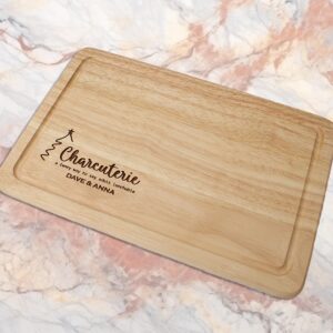 Charcuterie Board - Personalised - Ideal Christmas gift, Wedding Gift, Anniversary Gift, Birthday Present, Retirement gift
