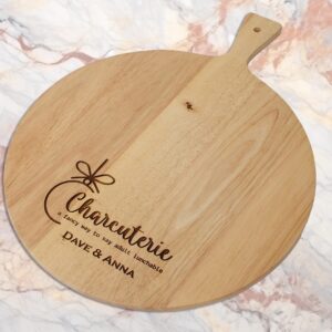 Charcuterie Board - Personalised - Ideal Christmas gift, Wedding Gift, Anniversary Gift, Birthday Present, Retirement gift