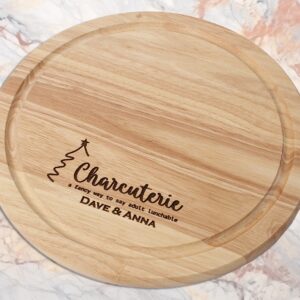 Charcuterie Board - Personalised - Ideal Christmas gift, Wedding Gift, Anniversary Gift, Birthday Present, Retirement gift