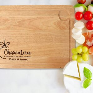 Charcuterie Board - Personalised - Ideal Christmas gift, Wedding Gift, Anniversary Gift, Birthday Present, Retirement gift