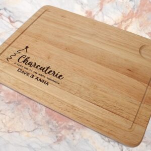 Charcuterie Board - Personalised - Ideal Christmas gift, Wedding Gift, Anniversary Gift, Birthday Present, Retirement gift
