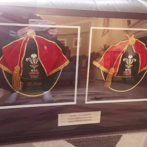 Double Honours cap and plaque frame