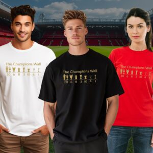 LFC Liverpool The Champions Wall T Shirt, 2024/25 Premier league Winners