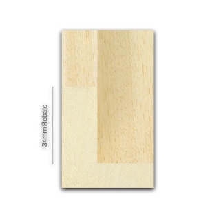 Made to Measure Wooden Tray Frame for Canvas – Custom Floating Frame 34mm Deep – Bespoke Canvas Frame – Wooden Art Frame – Gallery Frame