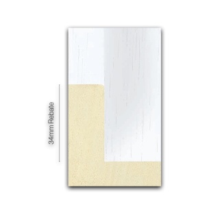 Made to Measure Wooden Tray Frame for Canvas – Custom Floating Frame 34mm Deep – Bespoke Canvas Frame – Wooden Art Frame – Gallery Frame