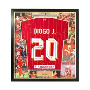DIY Football Shirt Display Frame Kit with photographic designed background