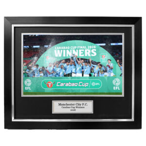 Manchester city trophy lift